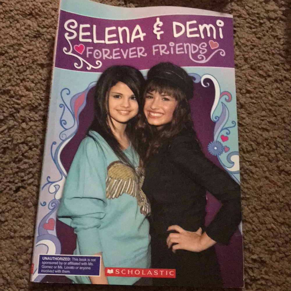 Selena & Demi Forever Friends Book